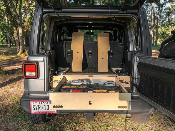 P1 storage solution jeep wrangler jl