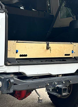 The Cargo Drawer "Sequoia" for Jeep Wrangler JKU with/without sub